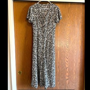 Short-sleeve floral maxi dress by Levi’s